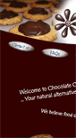 Mobile Screenshot of chocolatecoveredeverything.com